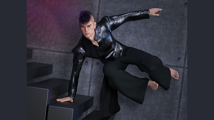 Daz3DPoser_男性人物338