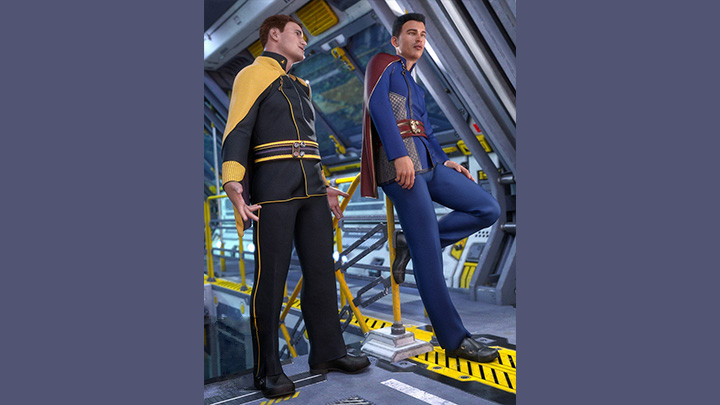 Daz3DPoser_男性人物395