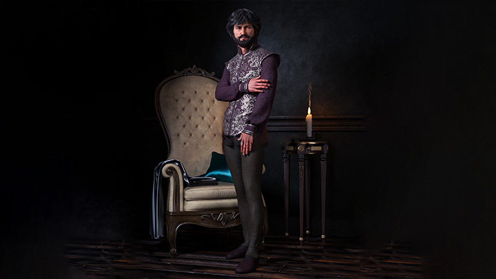 Daz3DPoser_男性人物405