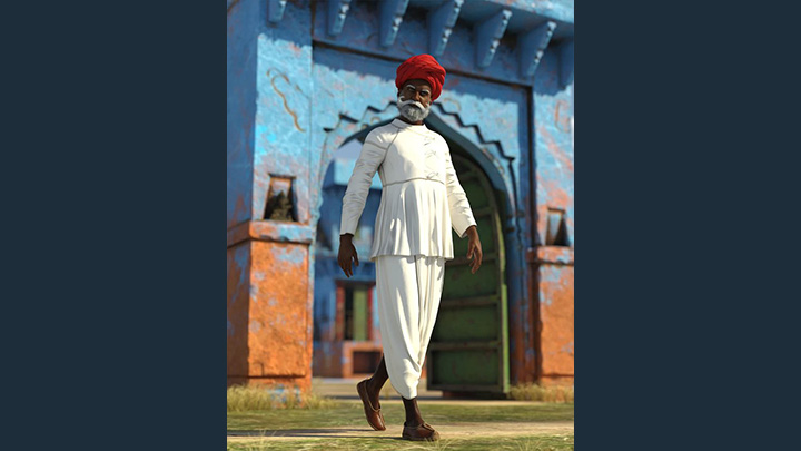 Daz3DPoser_男性人物440