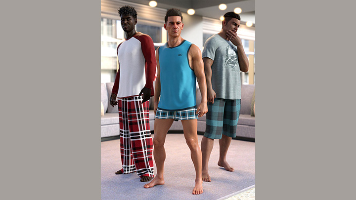 Daz3DPoser_男性人物455