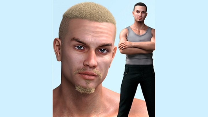 Daz3DPoser_男性人物477