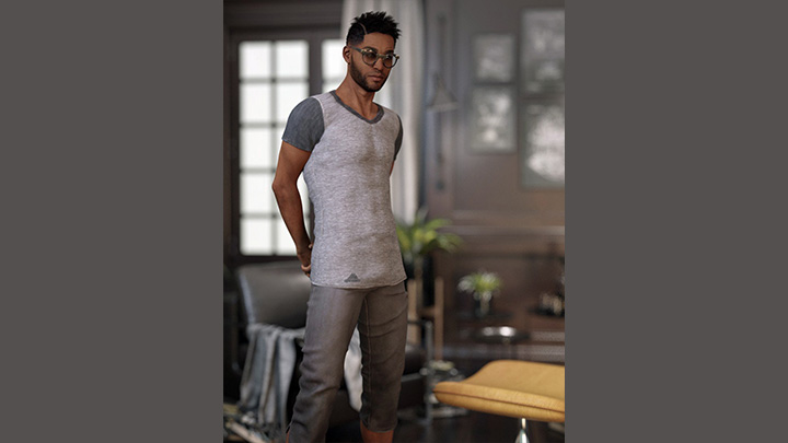 Daz3DPoser_男性人物486