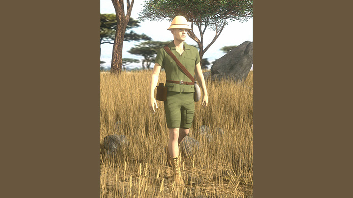 Daz3DPoser_男性人物487