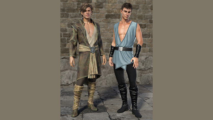 Daz3DPoser_男性角色113