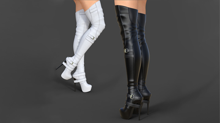 Daz3DPoser_脚部特写029