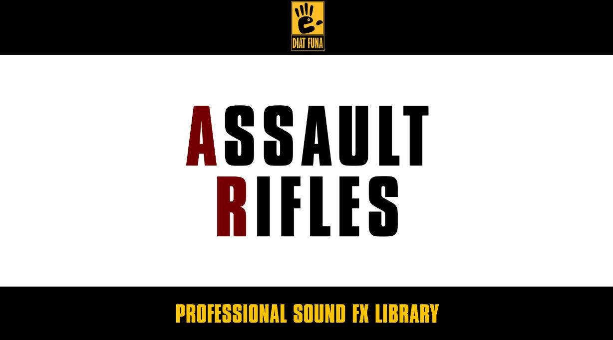 MODERN WEAPONS Assault Rifles SFX音效