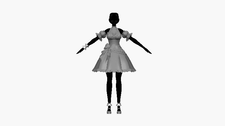 Obj_3D打印动漫类1855