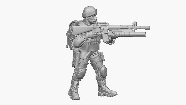 SW_3D打印动漫类008