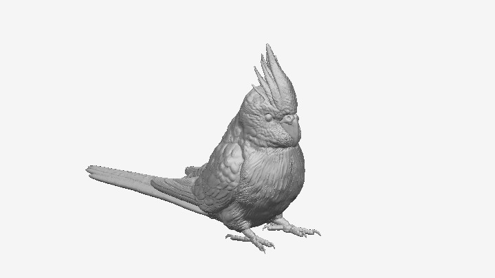 Stl_鸟雕刻028
