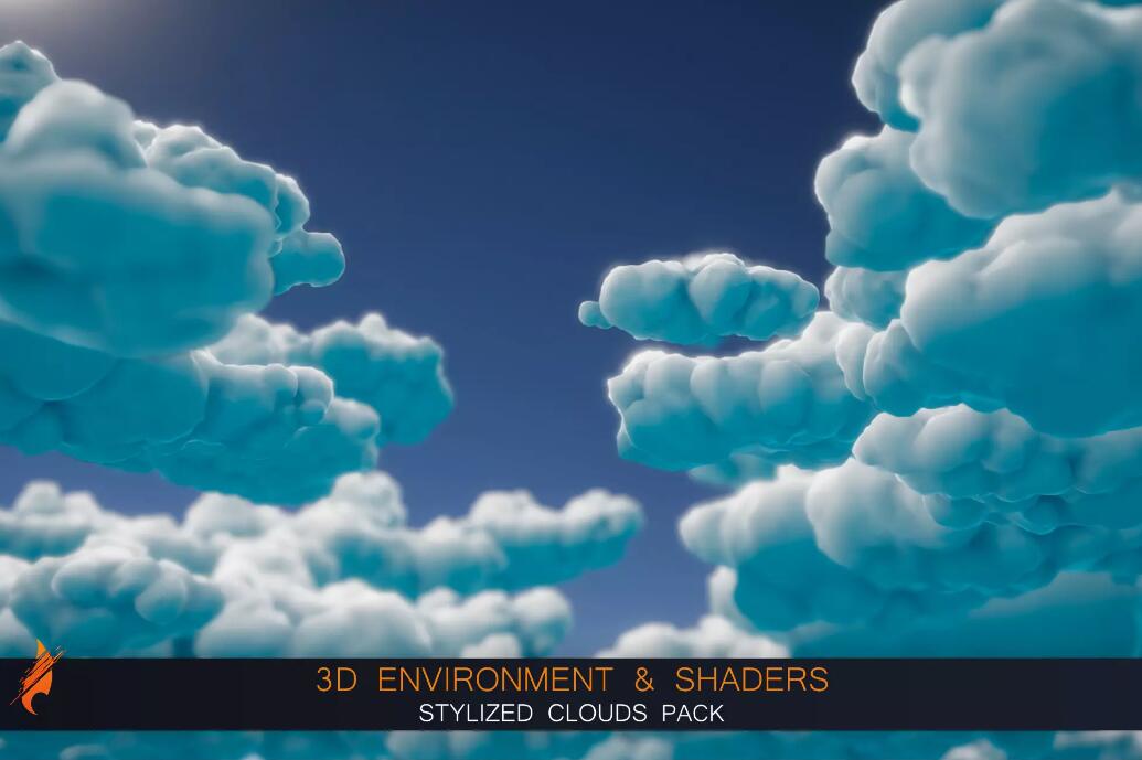Stylized Clouds Pack v2.0云