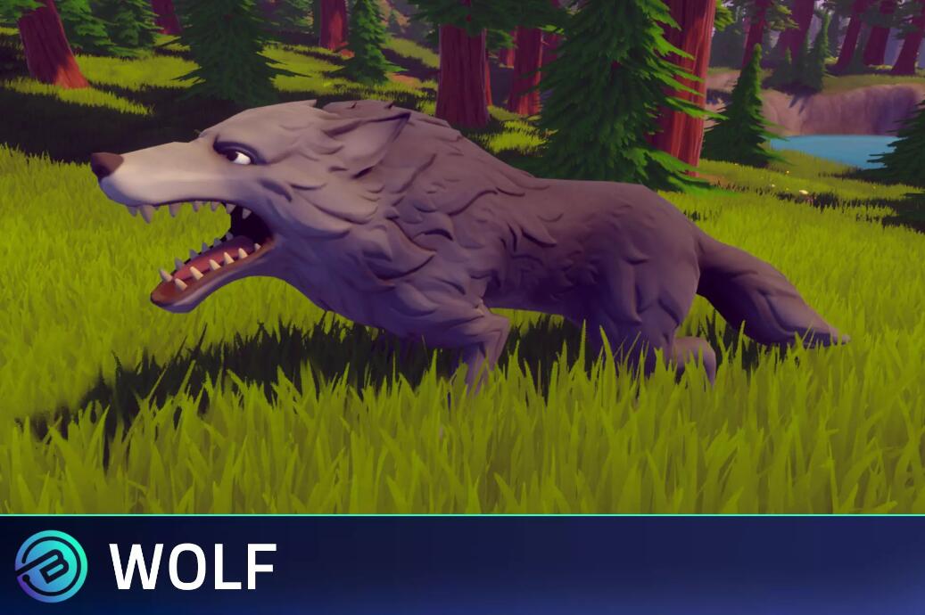 Stylized Wolf – RPG Forest Animal v1.0卡通狼