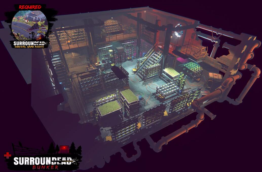 SurrounDead – Bunker v1.3.1工业室内