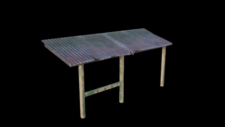 UE项目资源_模型资源_房檐061