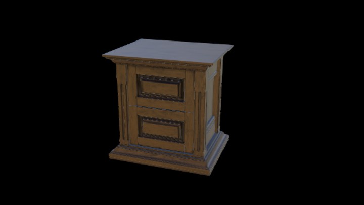 UE项目资源_模型资源_柜子1003