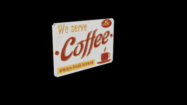 UE项目资源_模型资源_标牌397