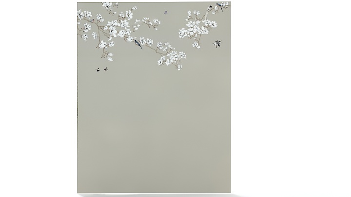 渲染模型_中式墙面001