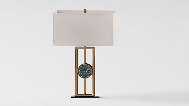 渲染模型_台灯1042