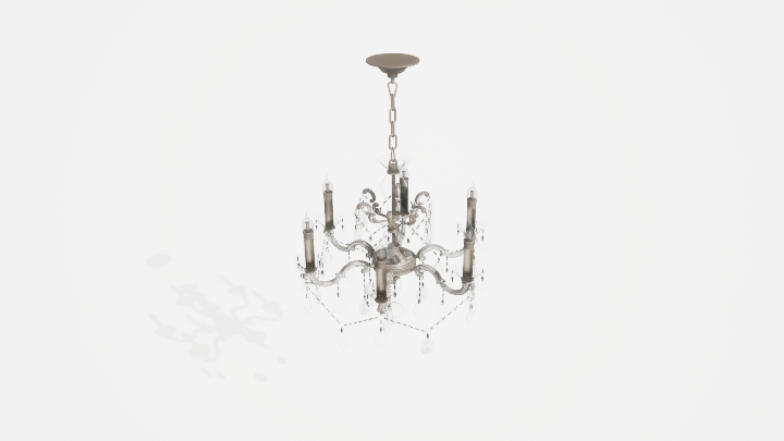 渲染模型_吊灯6258