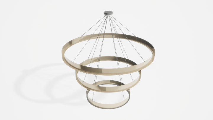 渲染模型_吊灯6278