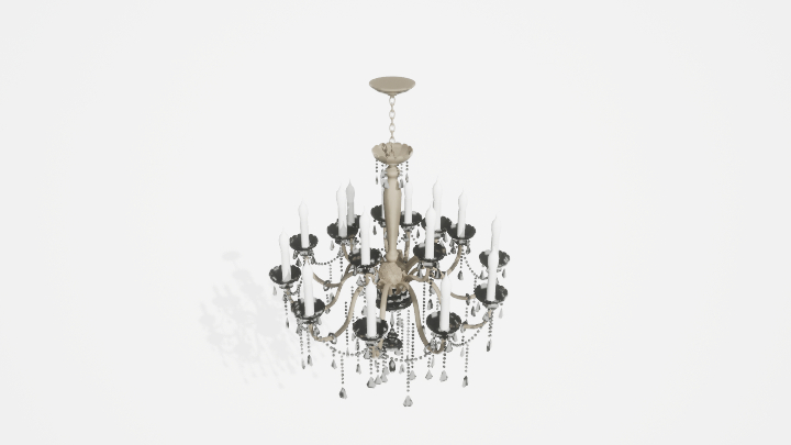 渲染模型_吊灯6296