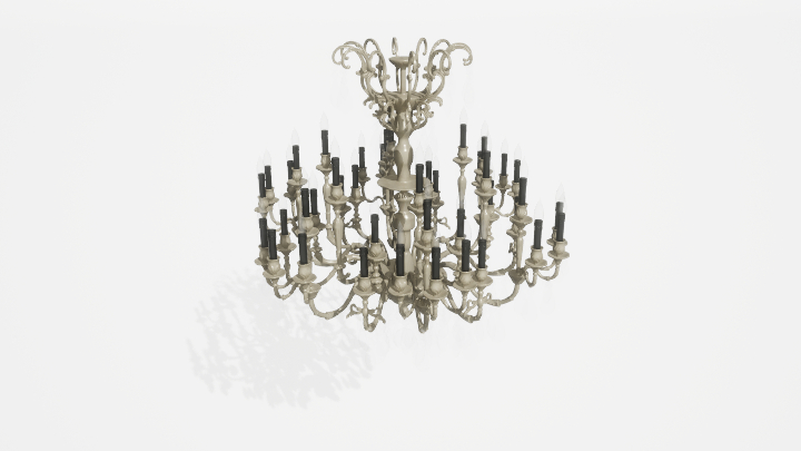 渲染模型_吊灯6304