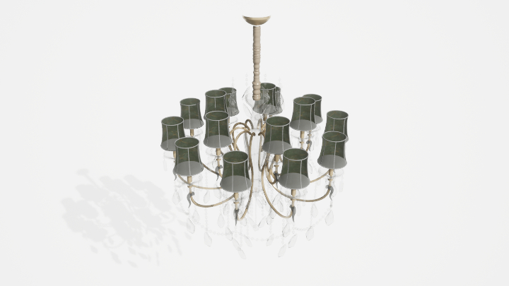 渲染模型_吊灯6359