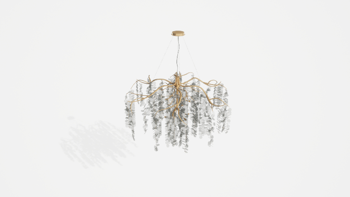 渲染模型_吊灯6433