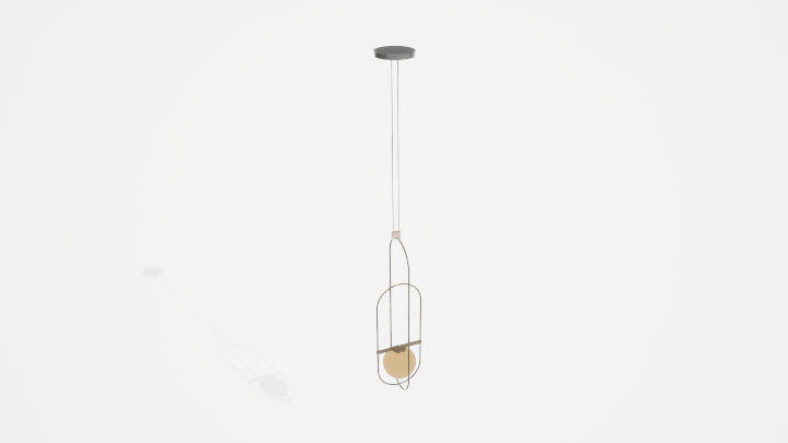 渲染模型_吊灯6440