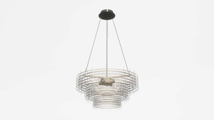 渲染模型_吊灯6464