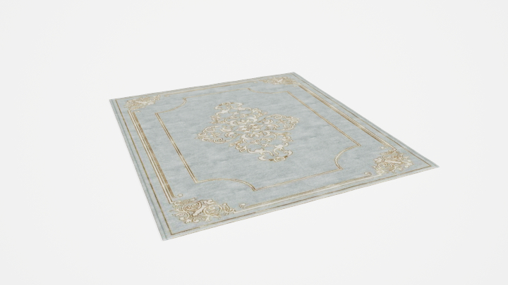 渲染模型_地毯849