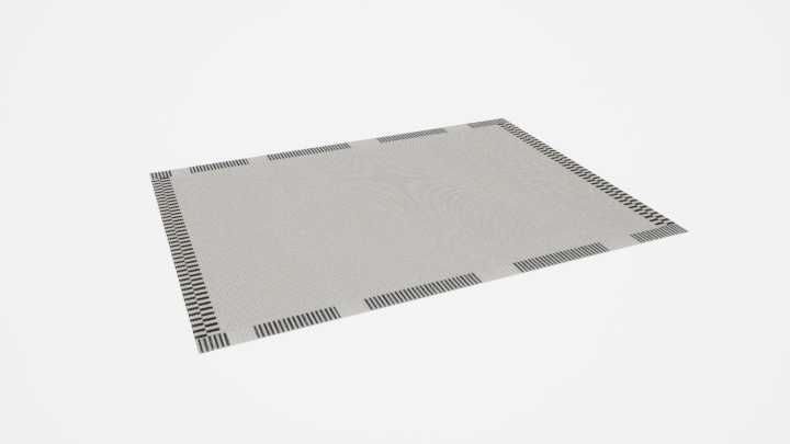 渲染模型_地毯861