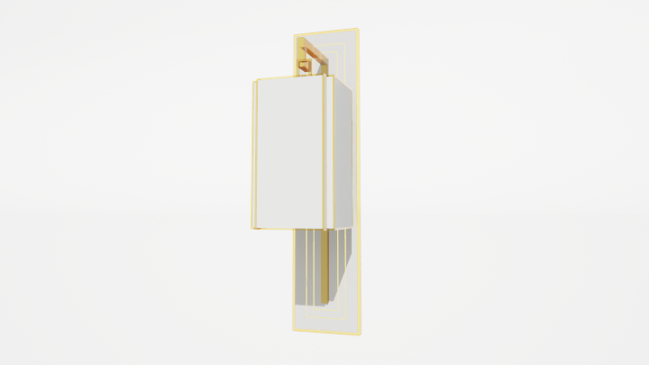 渲染模型_壁灯1014