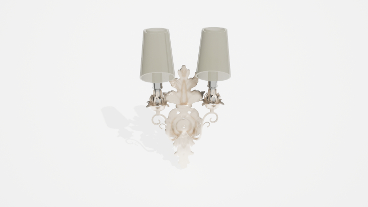 渲染模型_壁灯1060