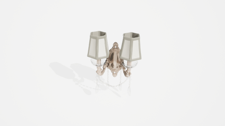 渲染模型_壁灯1062