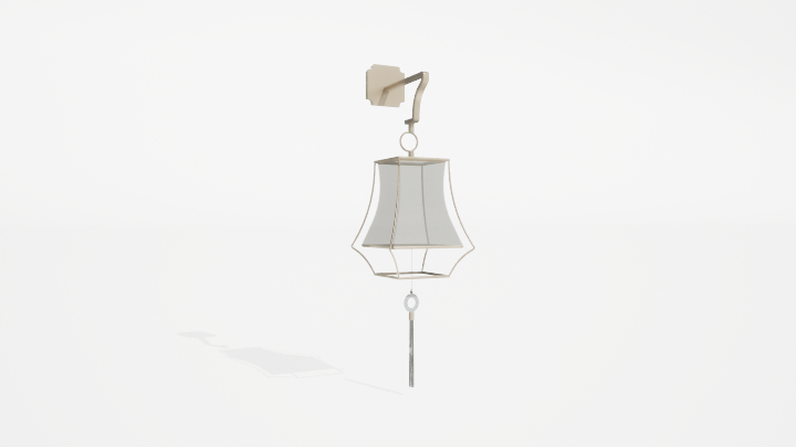 渲染模型_壁灯1168