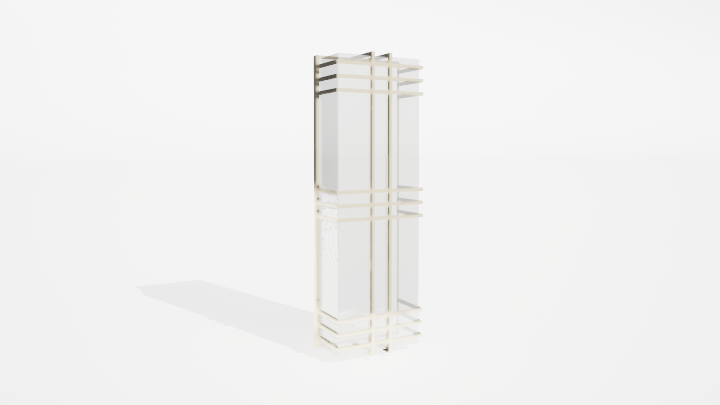 渲染模型_壁灯1172