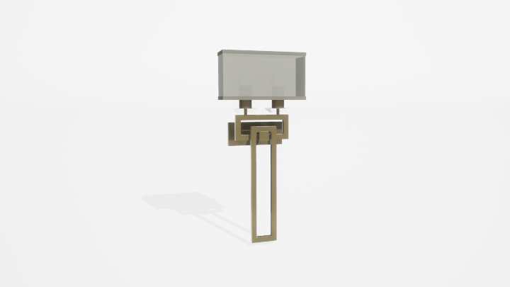 渲染模型_壁灯1178