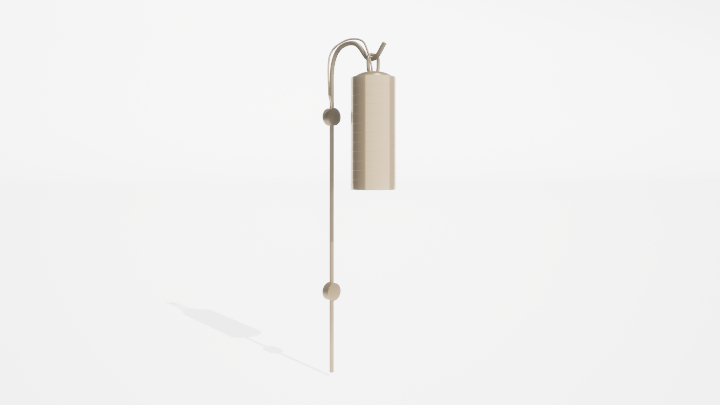 渲染模型_壁灯1246