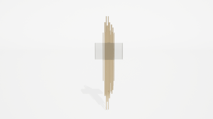 渲染模型_壁灯988