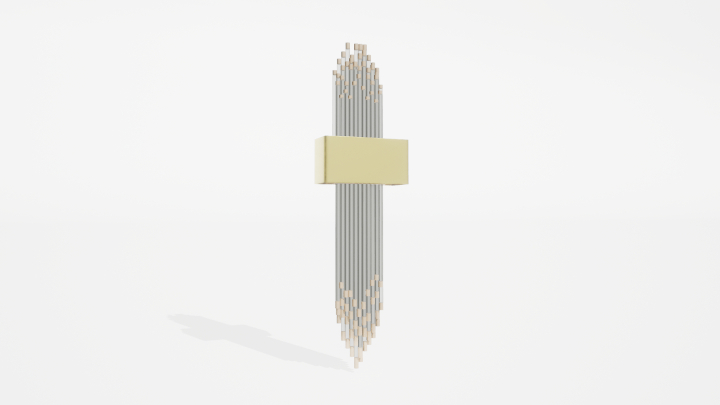 渲染模型_壁灯990