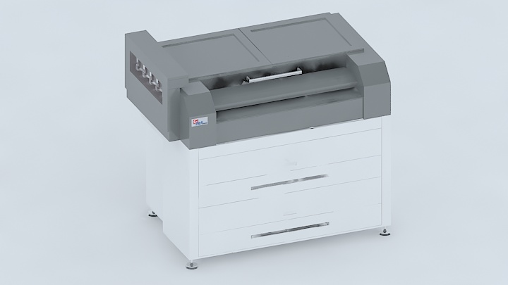 渲染模型_复印机001