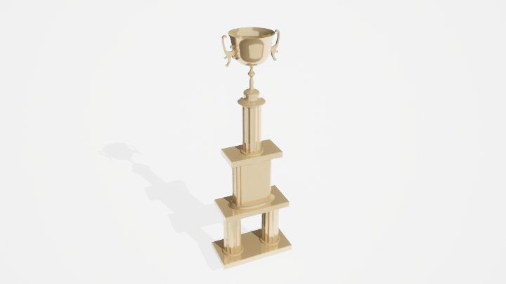 渲染模型_奖杯007