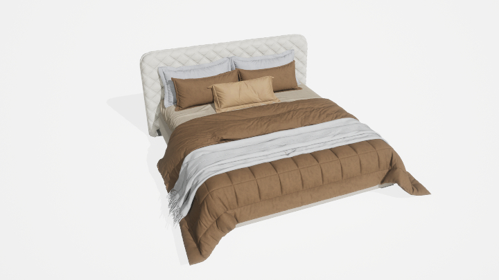 渲染模型_床3027