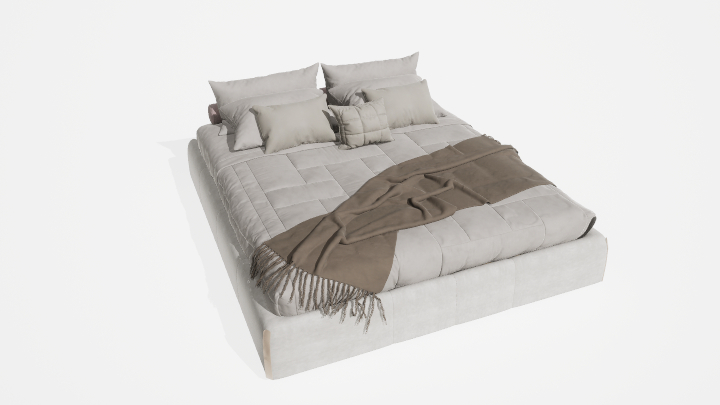 渲染模型_床3034