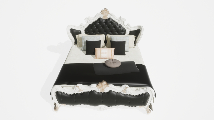 渲染模型_床3039