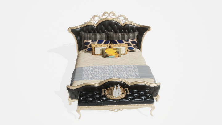 渲染模型_床3041