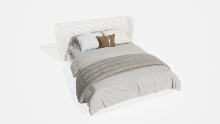 渲染模型_床3043