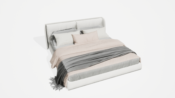 渲染模型_床3049