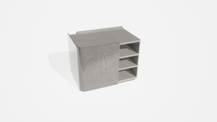 渲染模型_床头柜086